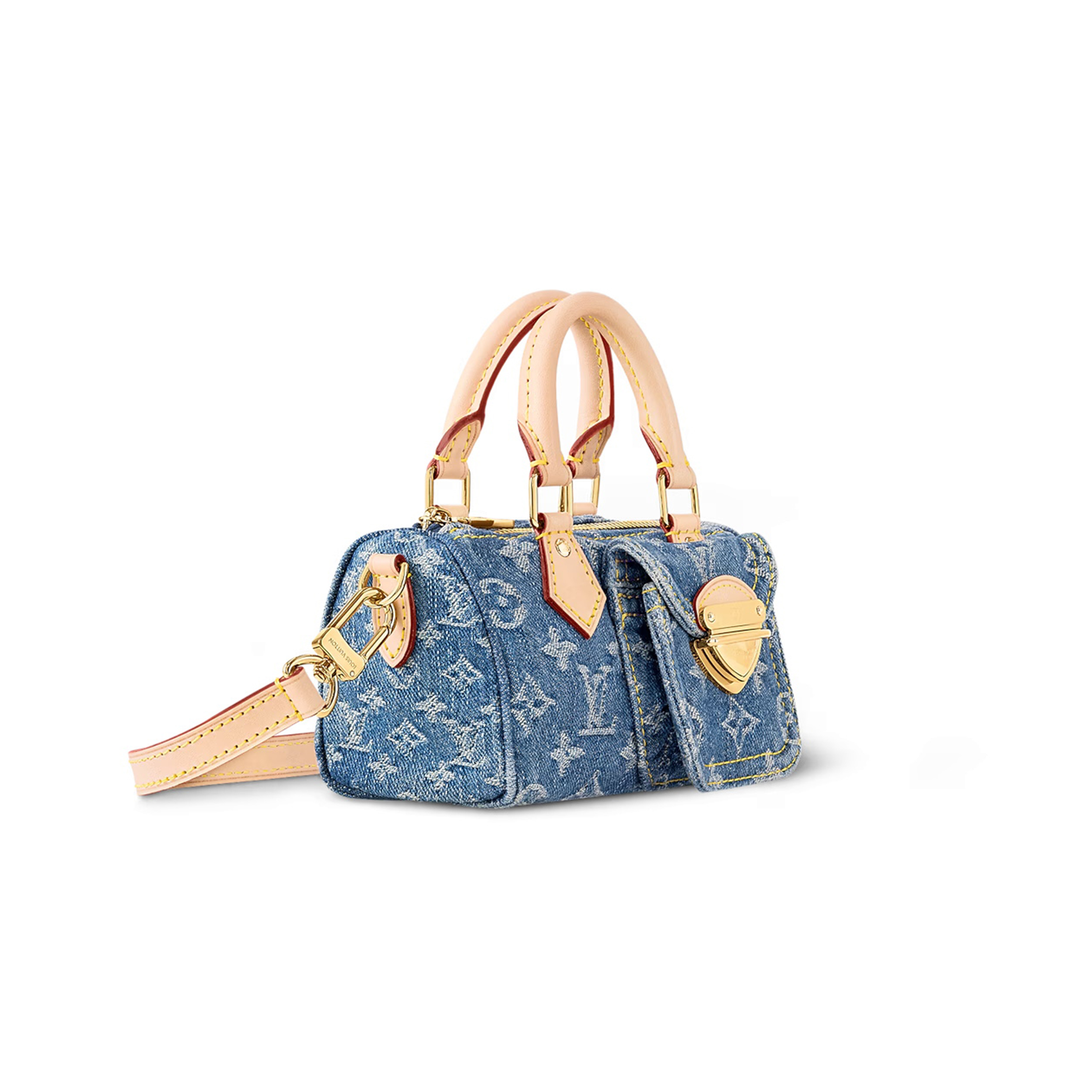 LOUIS VUITTON MASTER DENIM NANO SPEEDY M82950 (16*10*7.5cm)